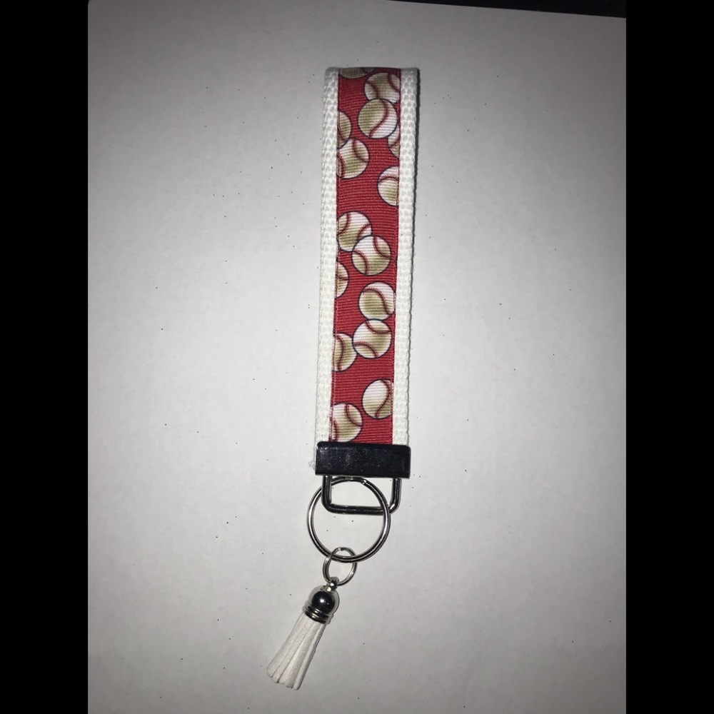 Baseball key fob